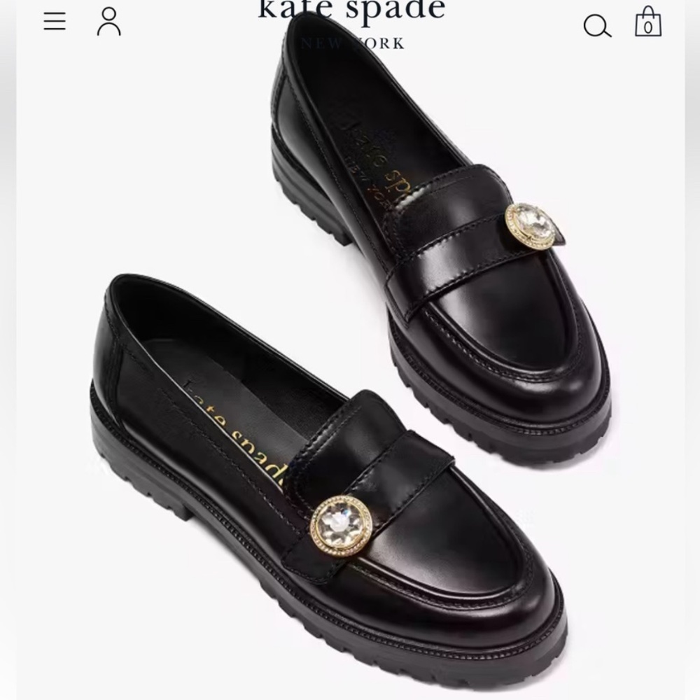 NWOT - NEVER WORN! Kate Spade Posh Loafers size 7.5